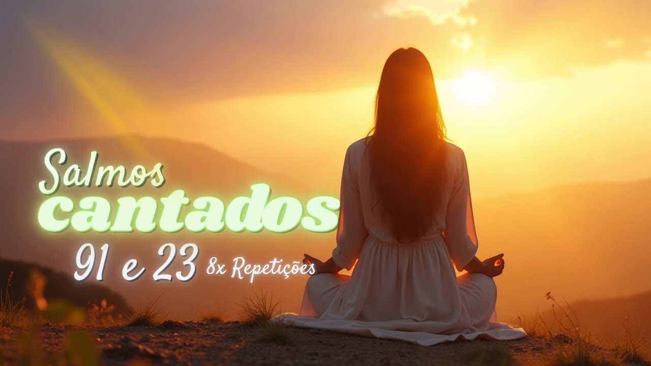 Salmos 91 e 23 Cantados &bull; 8x Repeti&ccedil;&otilde;es Prof&eacute;ticas de Descanso e Prote&ccedil;&atilde;o