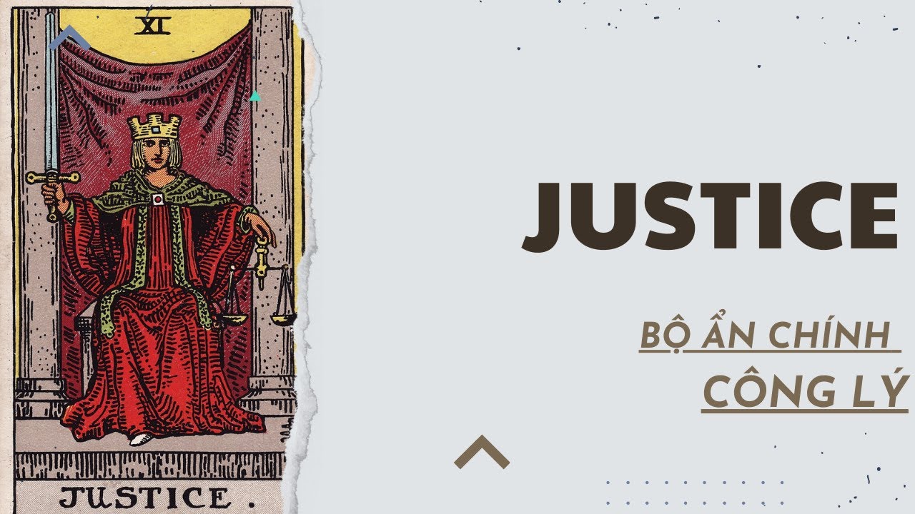 Tự học Tarot | Phân tích chi tiết lá Justice.