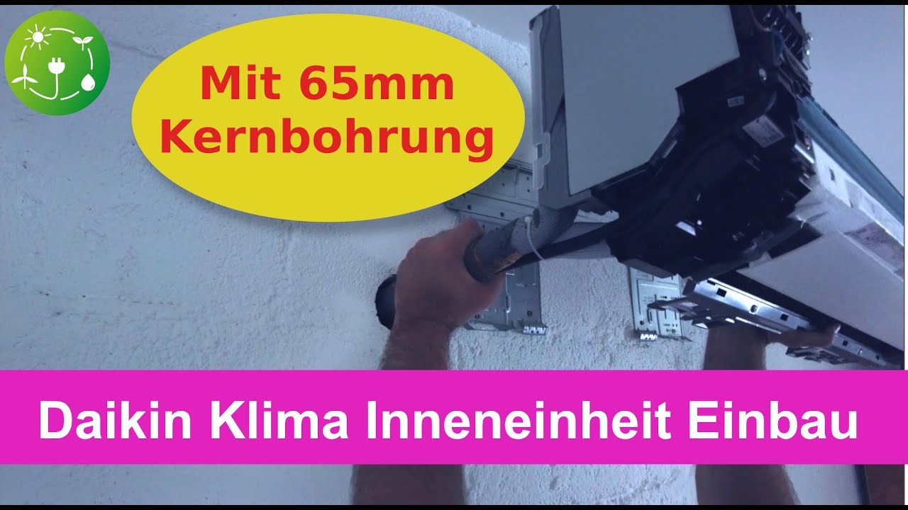 #Daikin Sensira #Split-Klimaanlage - Montage Inneneinheit