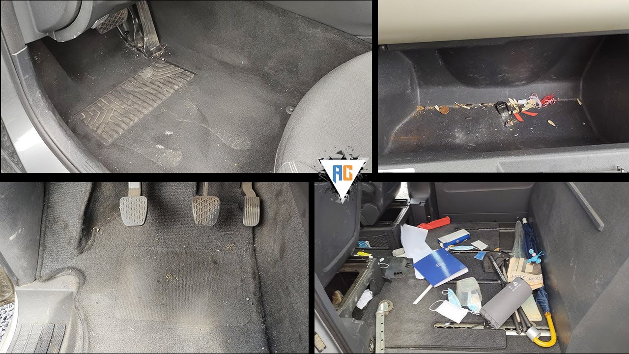 SATISFYING Carpet Cleaning | Satisfying Vacuuming Carpet ASMR | Car Detailing ASMR Cleaning!