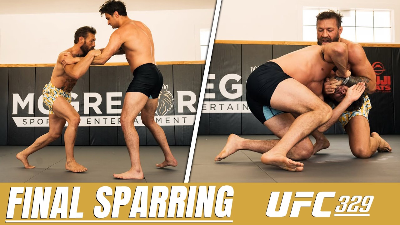 Conor McGregor's Final Sparring Session For UFC 329 vs Max Holloway!