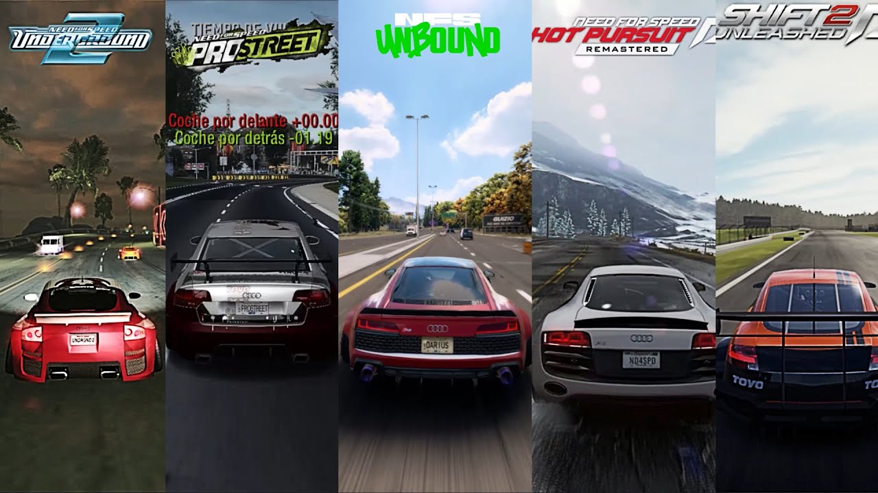 AUDI IN NFS GAMES🔥🚗