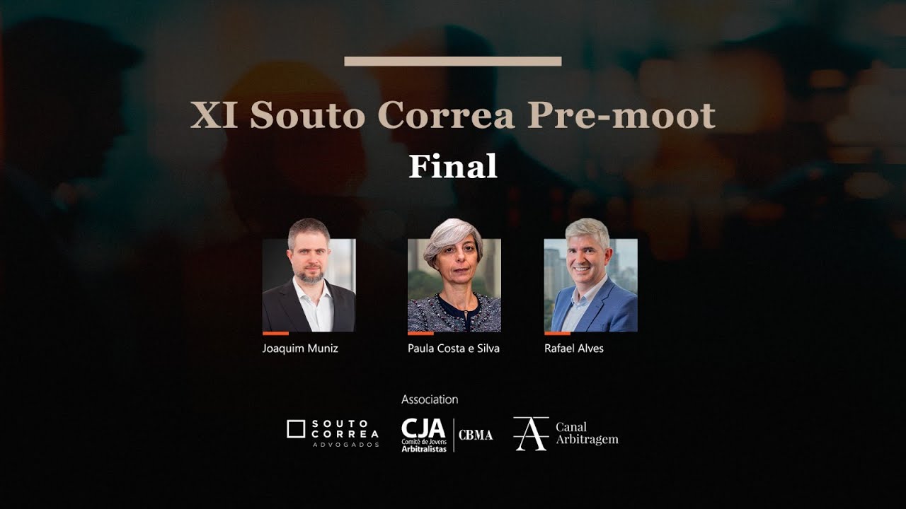 XI Souto Correa Pre-Moot – Final Round - LIVE THIS SUNDAY at 3 p.m. (BRT)
