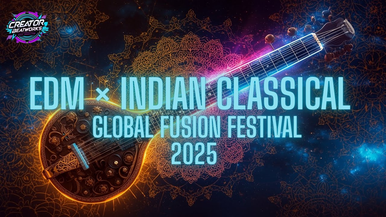 Best EDM × Indian Classical Instrumental Mix | Global Fusion Festival Vibes 2025