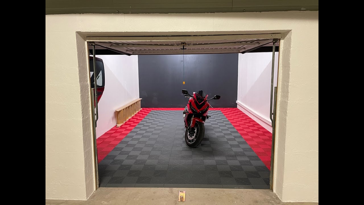 Nouveau garage - Dalles de sol Swisstrax - Ep.06