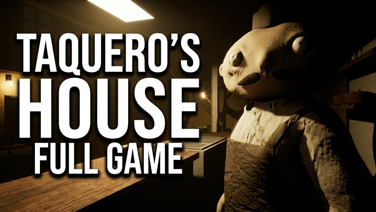 Taquero's House Full Gameplay 👁️ Full Horror Game - No Commentary