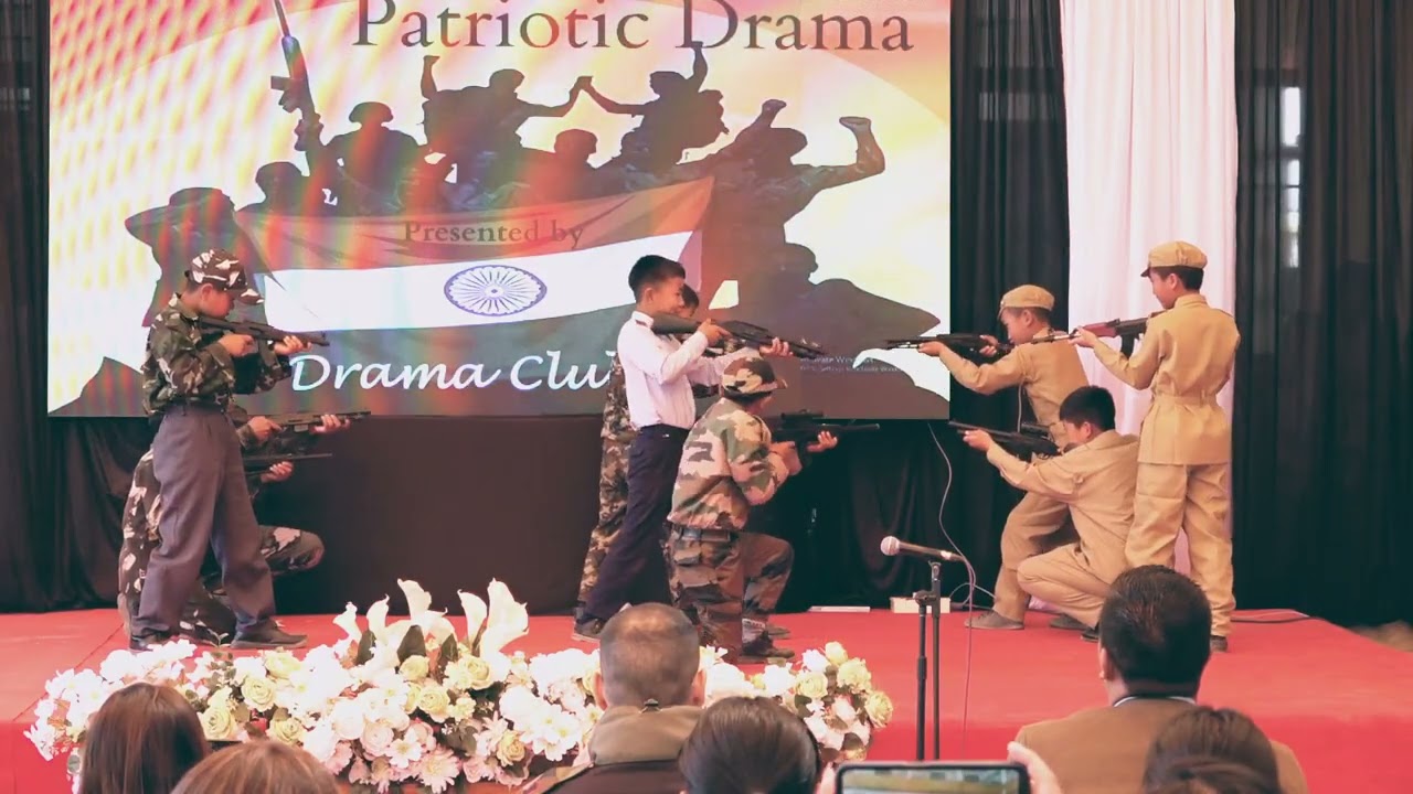 Patriotic drama by drama club