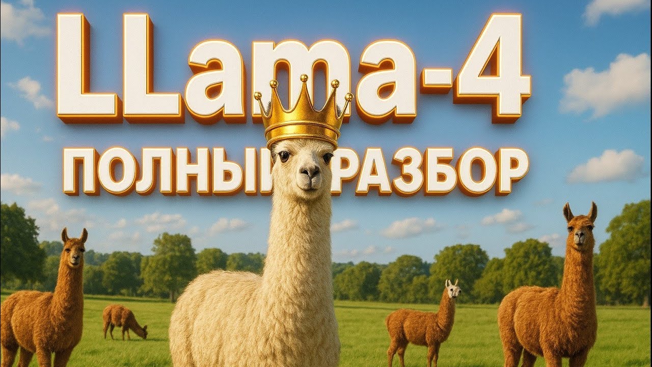 llama-4 Новый король открытых моделей? Проверяем!