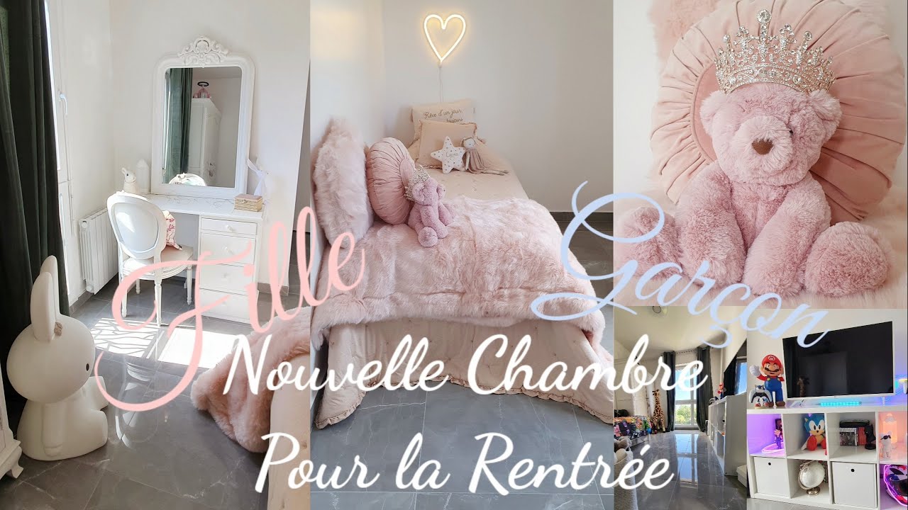 Nouvelles Chambres pour la Rentrée Fille et Garçon