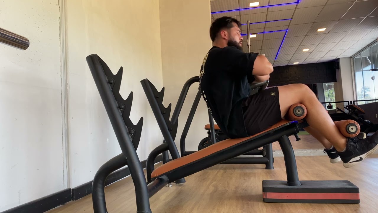 Abdominal na prancha declinada