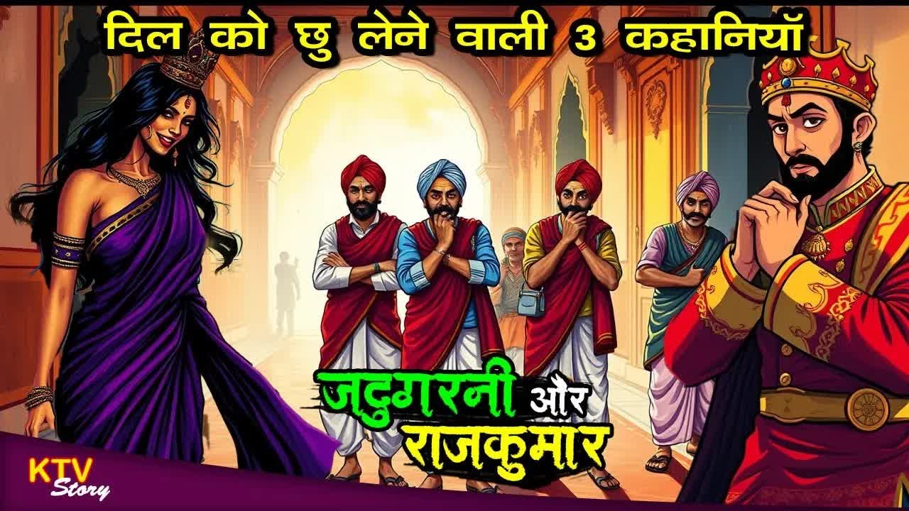 जादूगरनी और राजकुमार, JADUGARINI AUR RAJKUMAR, MAN KO CHU LENE WALI KAHANI, @KTVSTORY