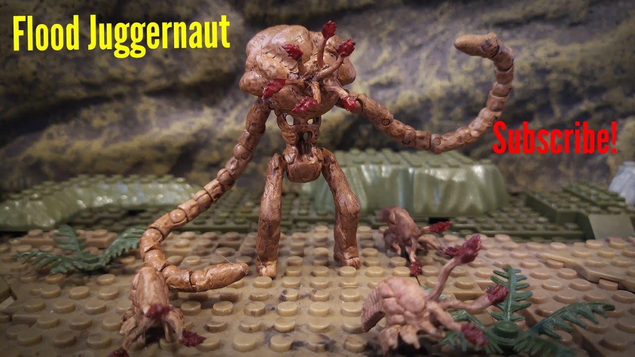 Flood Juggernaut halo mega construx custom figure