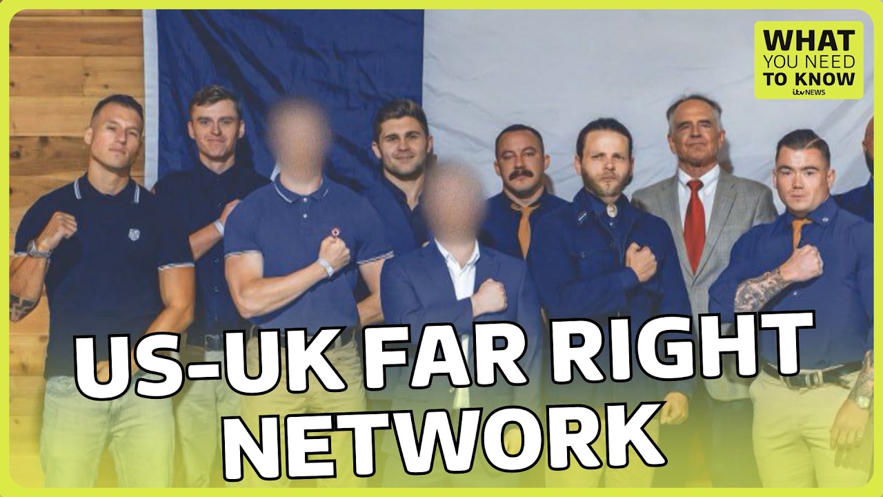 How UK and US white supremacist groups have joined forces | ITV News