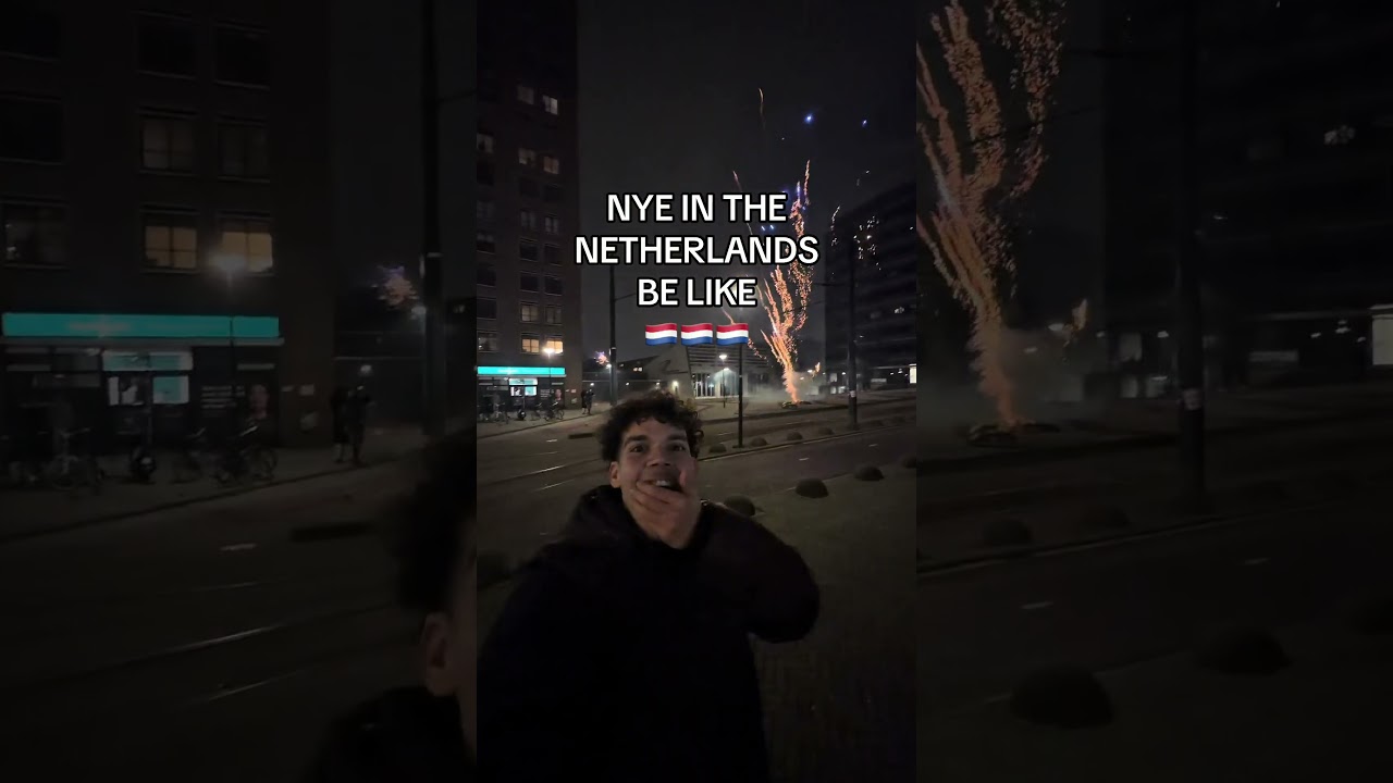 New years eve in the Netherlands? Get ready for crazy fireworks!