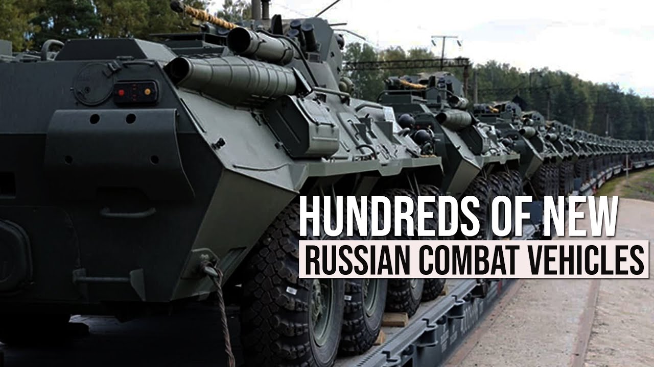 Russian troops are getting tougher! Hundreds of New Russian Combat Vehicles Will Enter Service