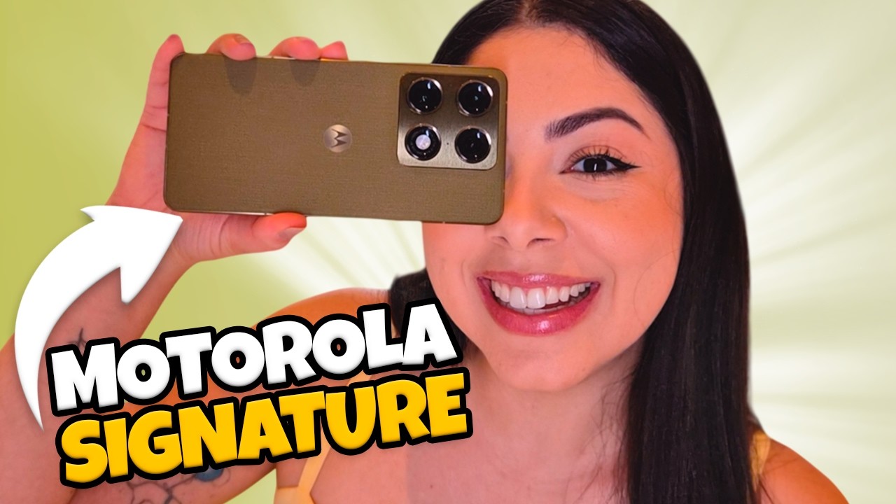 Testei o Motorola Signature e fiquei CHOCADA