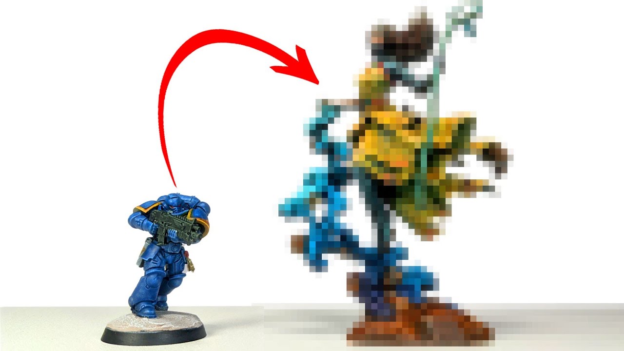 SLAPCHOP mini Painting - how far can it go?...
