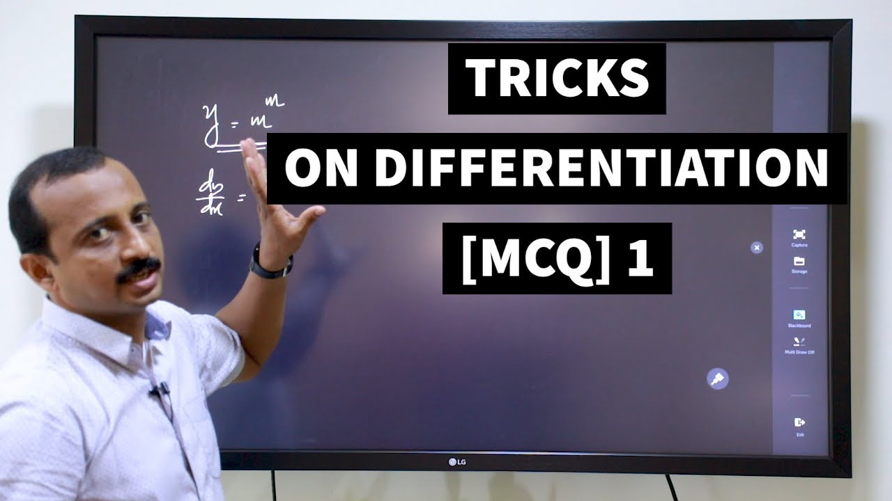 TRICKS ON DIFFERENTIATION [MCQ] 1
