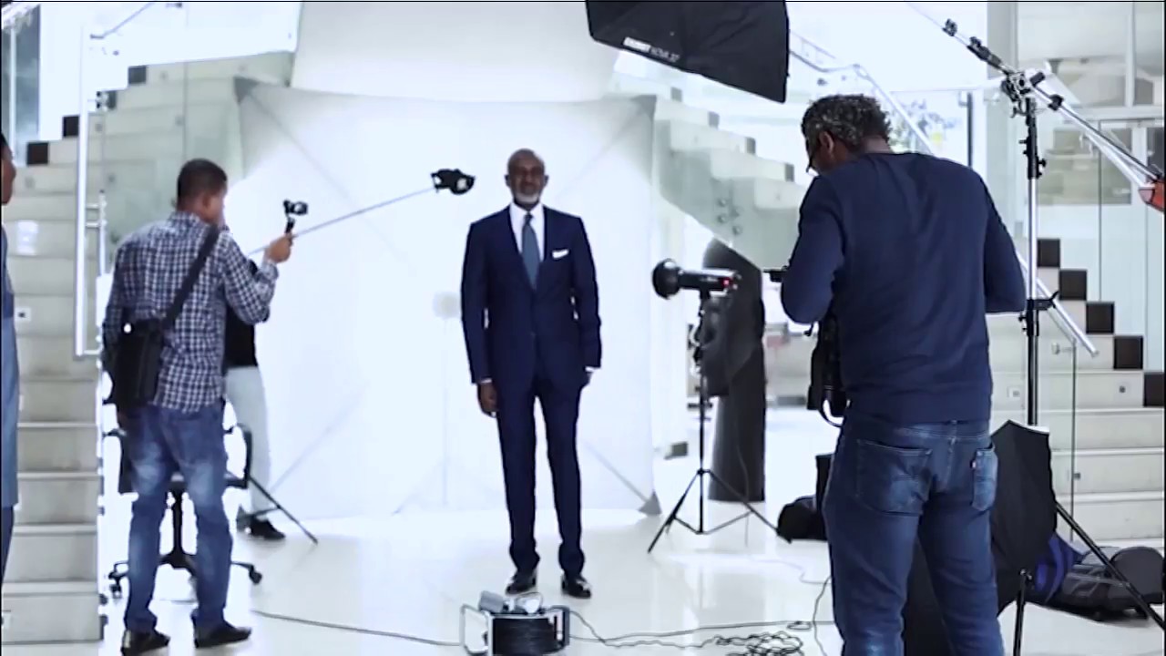 Making of the July Forbes Africa cover with Gbenga Oyebode