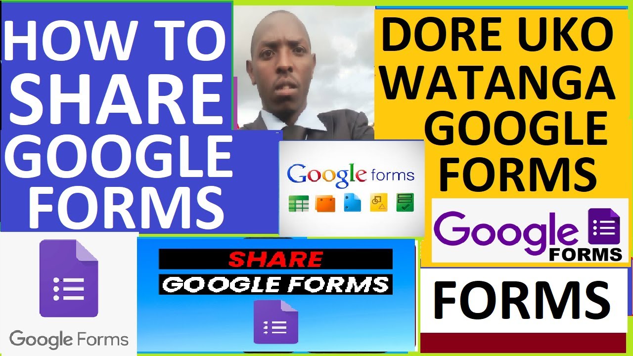 Uko watanga Quiz / Survey Google Forms | How to share google Forms. ICT CANO ep20. JG: UT