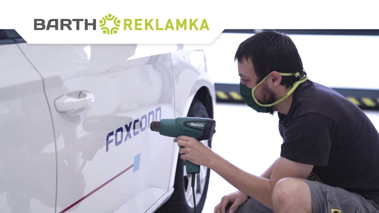 Polep firemní flotily Foxconn | BARTH Reklamka