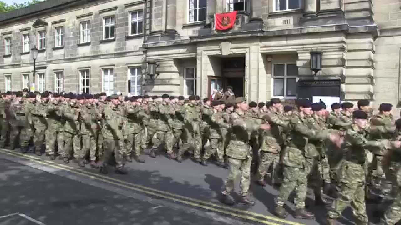 Freedom Parade in Harrogate