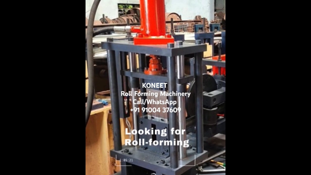 KONEET Roll Forming Machinery Call/WhatsApp +91 91004 37609 #machine #rollformingmachine