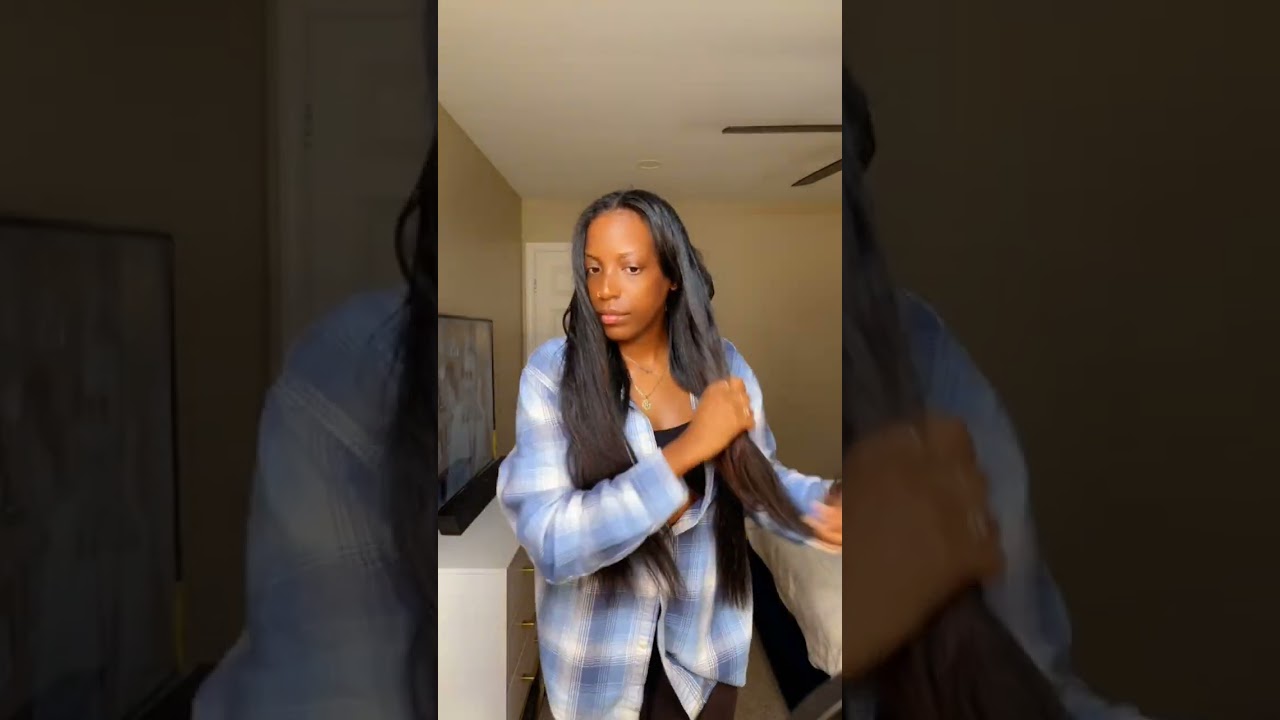 Trimming my tailbone length hair