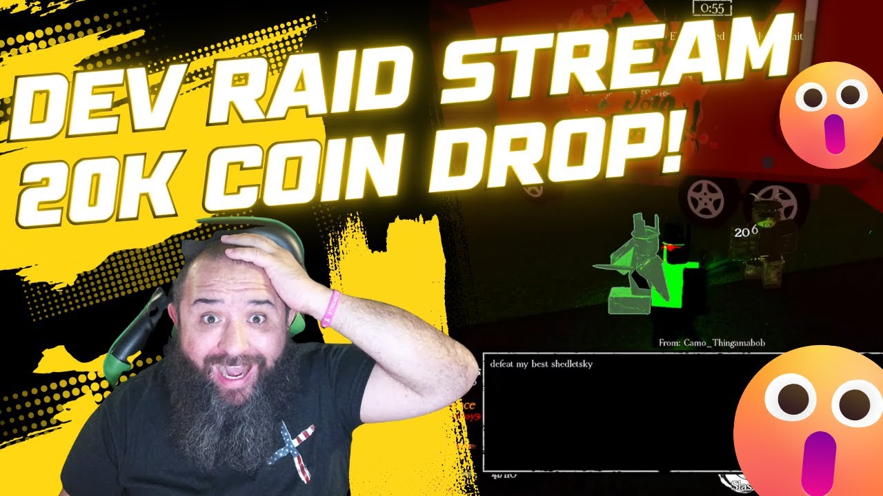 Налёт разработчиков в Forsaken! Они раздали монеты и сломали мой стрим 😳