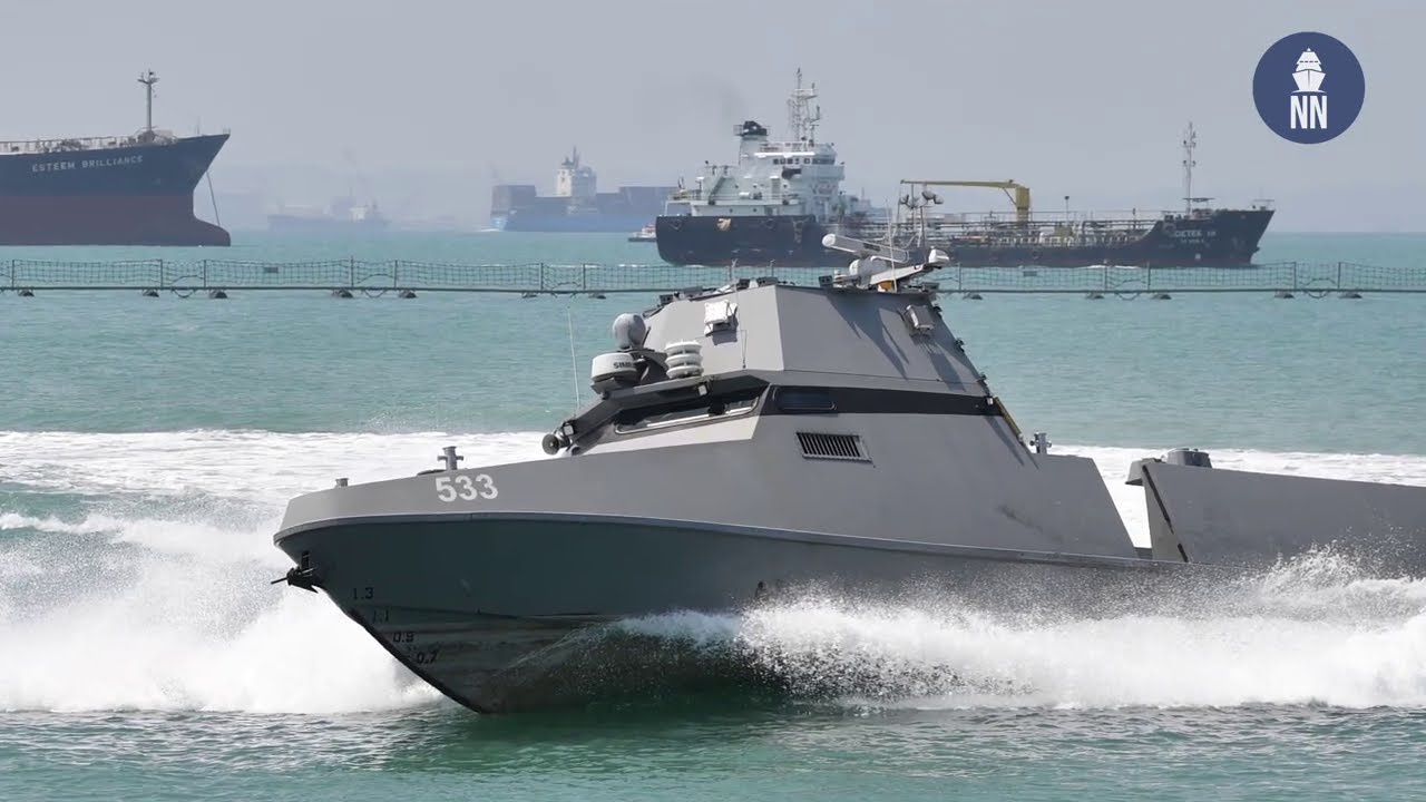 Singapore's New Maritime Security Unmanned Surface Vessels