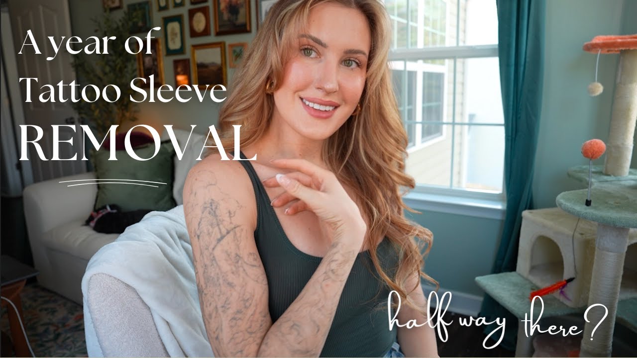 1 year of Tattoo Sleeve Removal!!// Half way there??