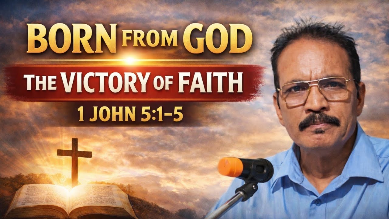Born from God: The Victory of Faith | 1 John 5:1–5 | Rev. Aijaz Basharat