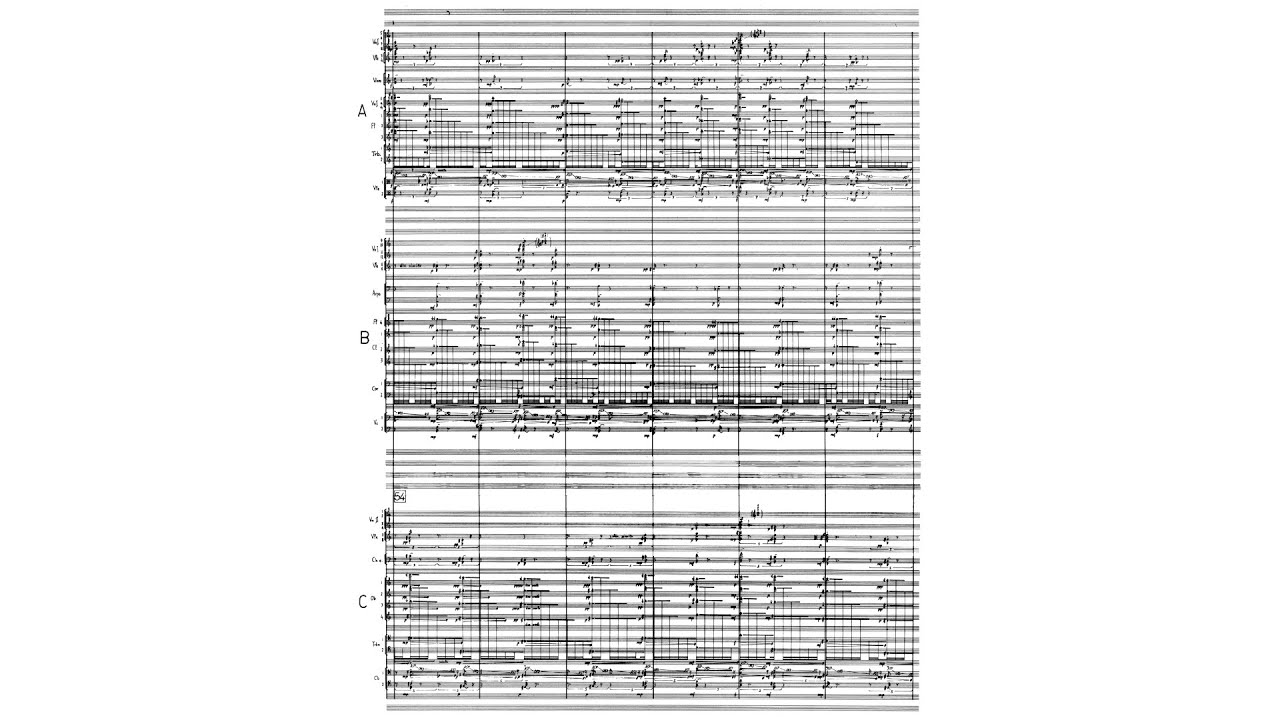Gérard Grisey - Transitoires (Audio + Full Score)