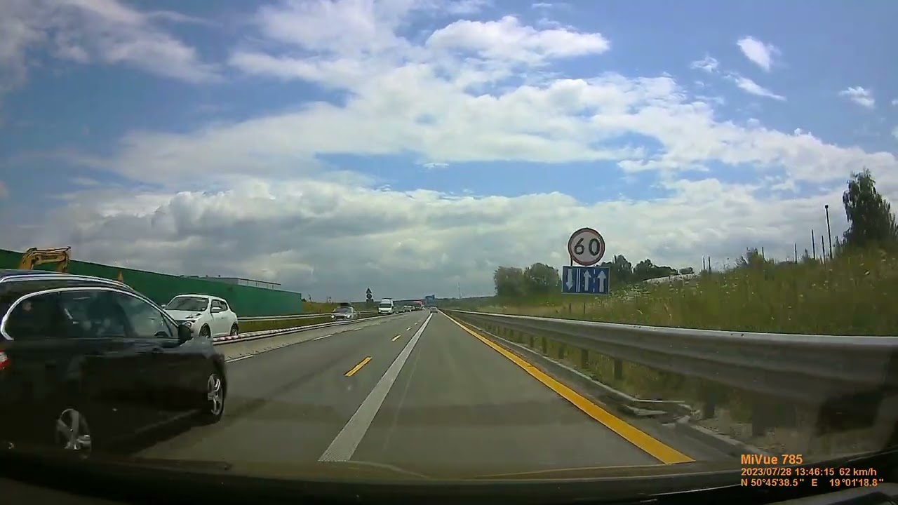 A1 # Częstochowa Północ - # Pyrzowice x3