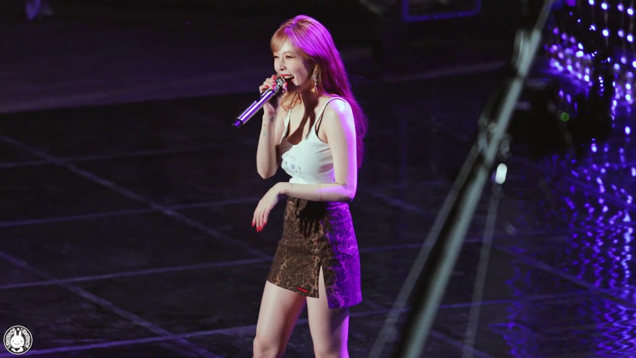 [4K] 190514 현아 직캠 '멘트모음' HyunA Fancam @한국외국어대학교 축제 글로벌캠퍼스 By 벤뎅이