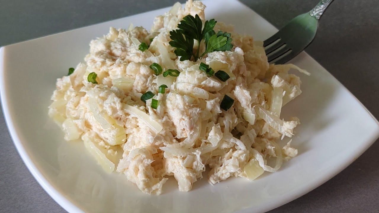 Салат з хека, який завжди з’їдають першим!