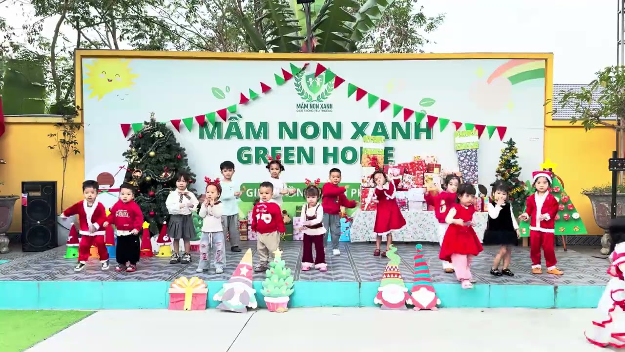 Noel - Merry christmas Mầm Non Xanh