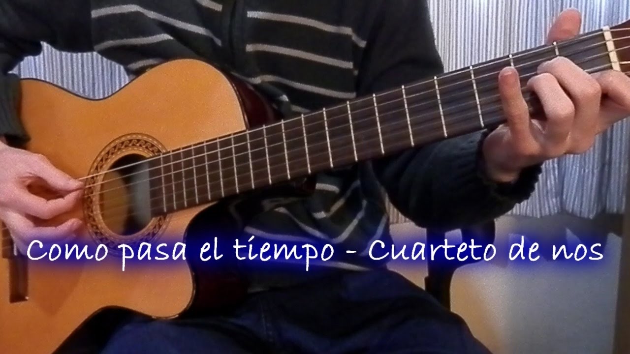 Como pasa el tiempo -  Cuarteto de nos (Cover en guitarra)