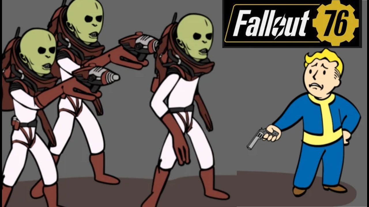 Fallout 76 Event: Invaders from Beyond, gameplay, Oct 2022