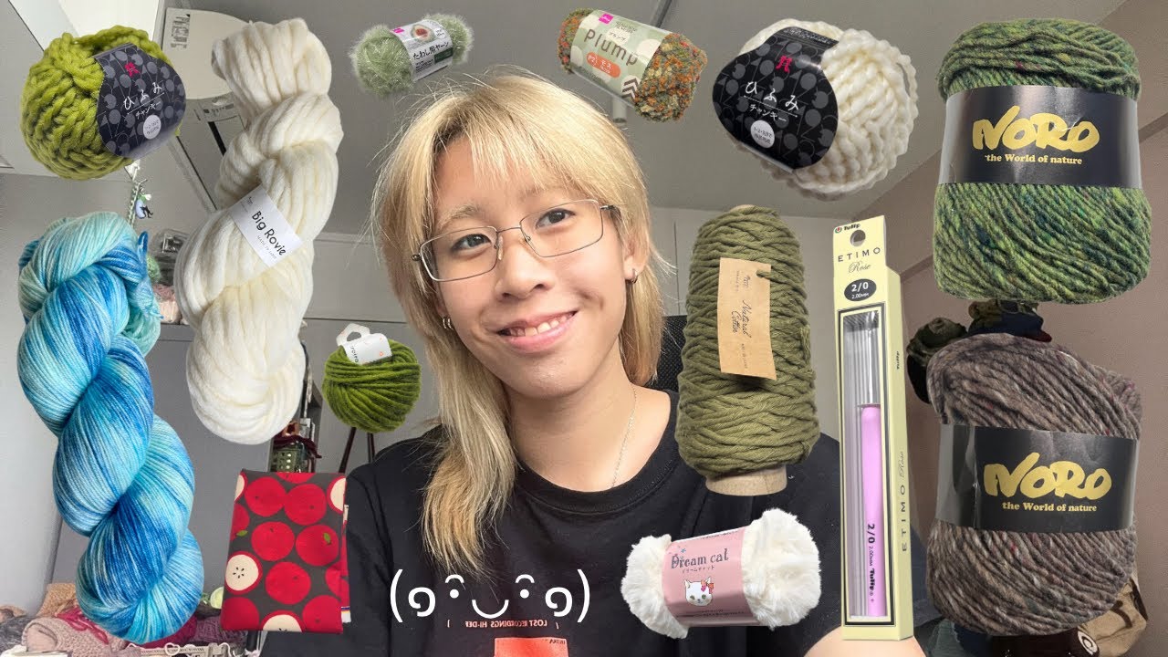 tokyo yarn & craft vlog + haul🪡🧵🧶🇯🇵 | ravenister13🍀