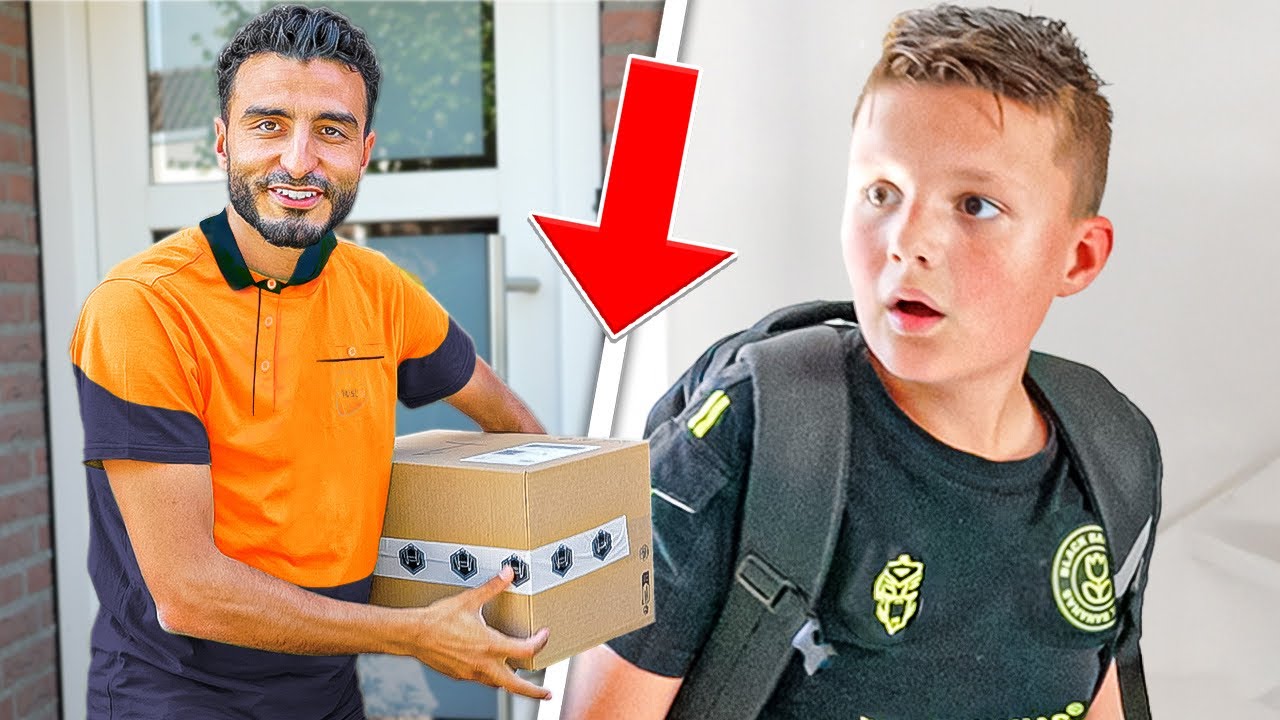 IK BEZORG PAKKETJES BIJ FANS 😱🎁