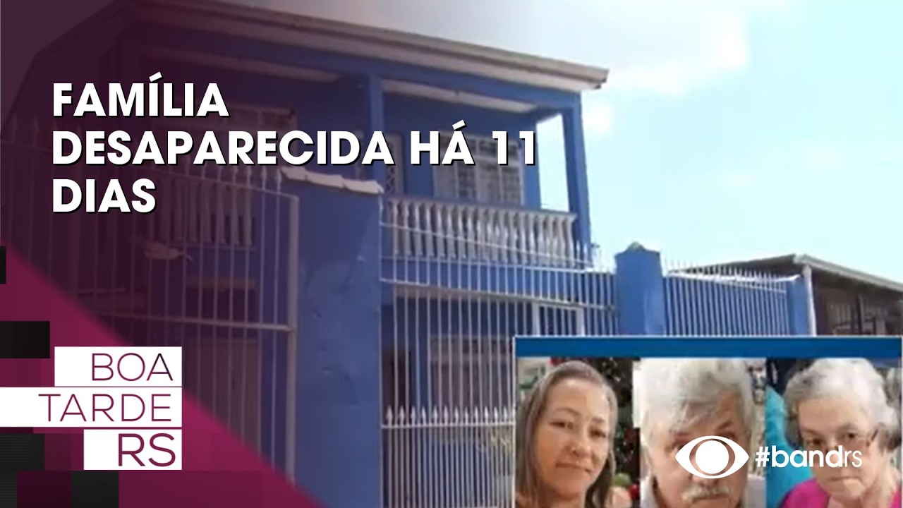 Família desaparecida há 11 dias