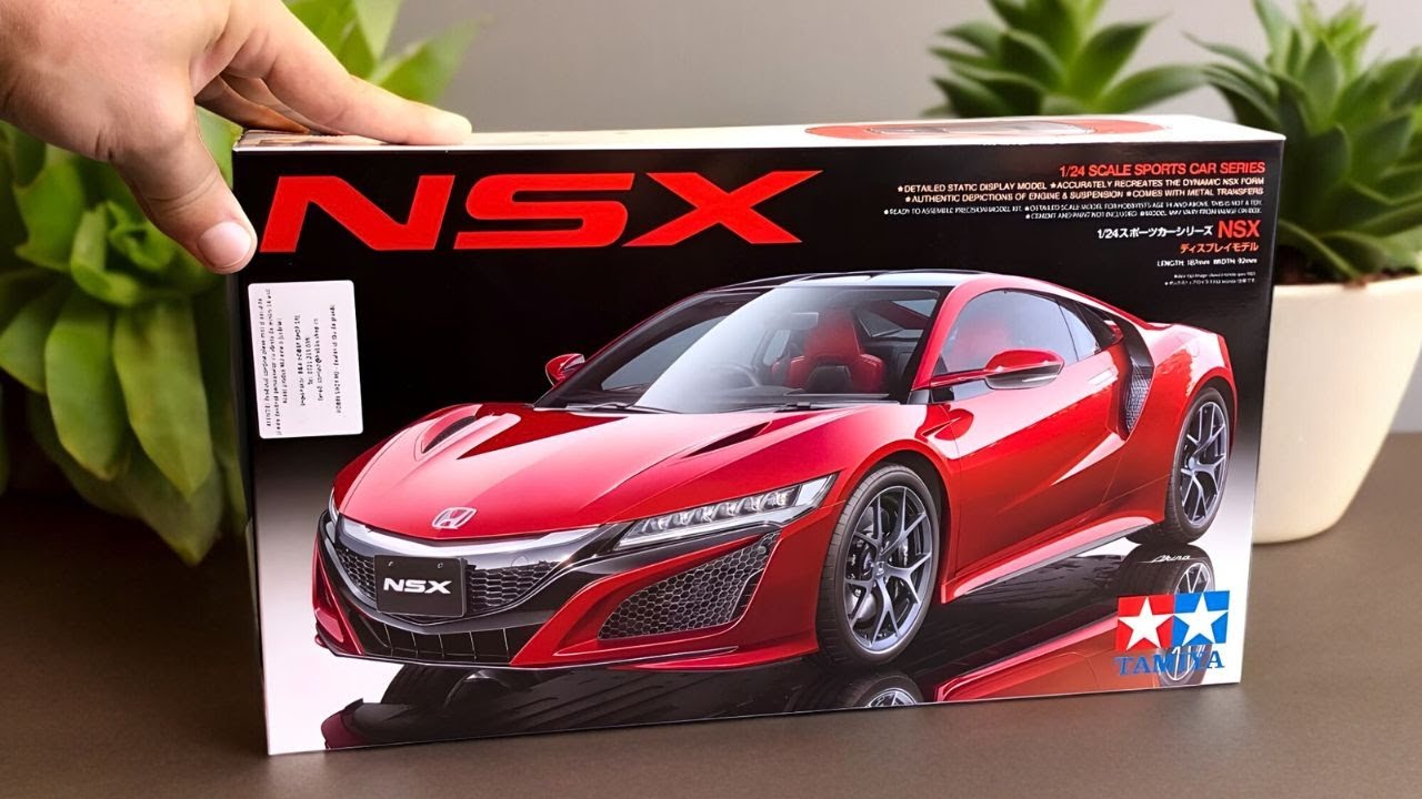 Unboxing HONDA NSX 2016 | Tamiya 1/24 Scale Model Kit