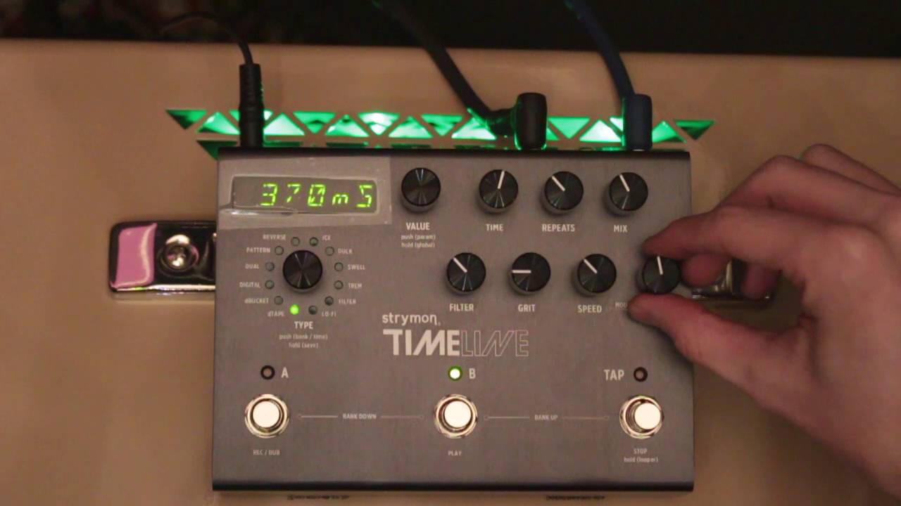 STRYMON Timeline delay review full demo en español by Mauro Cordero