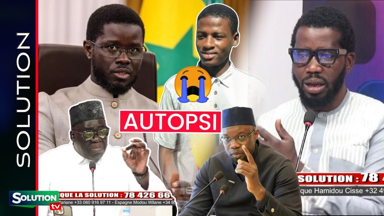MORT DE ABDOULAYE BA DIOMAYE ET SONKO PARLENT ET DEMANDENT...SA NDIOGOU TIRE SUR LES DÉTRACTEURS...