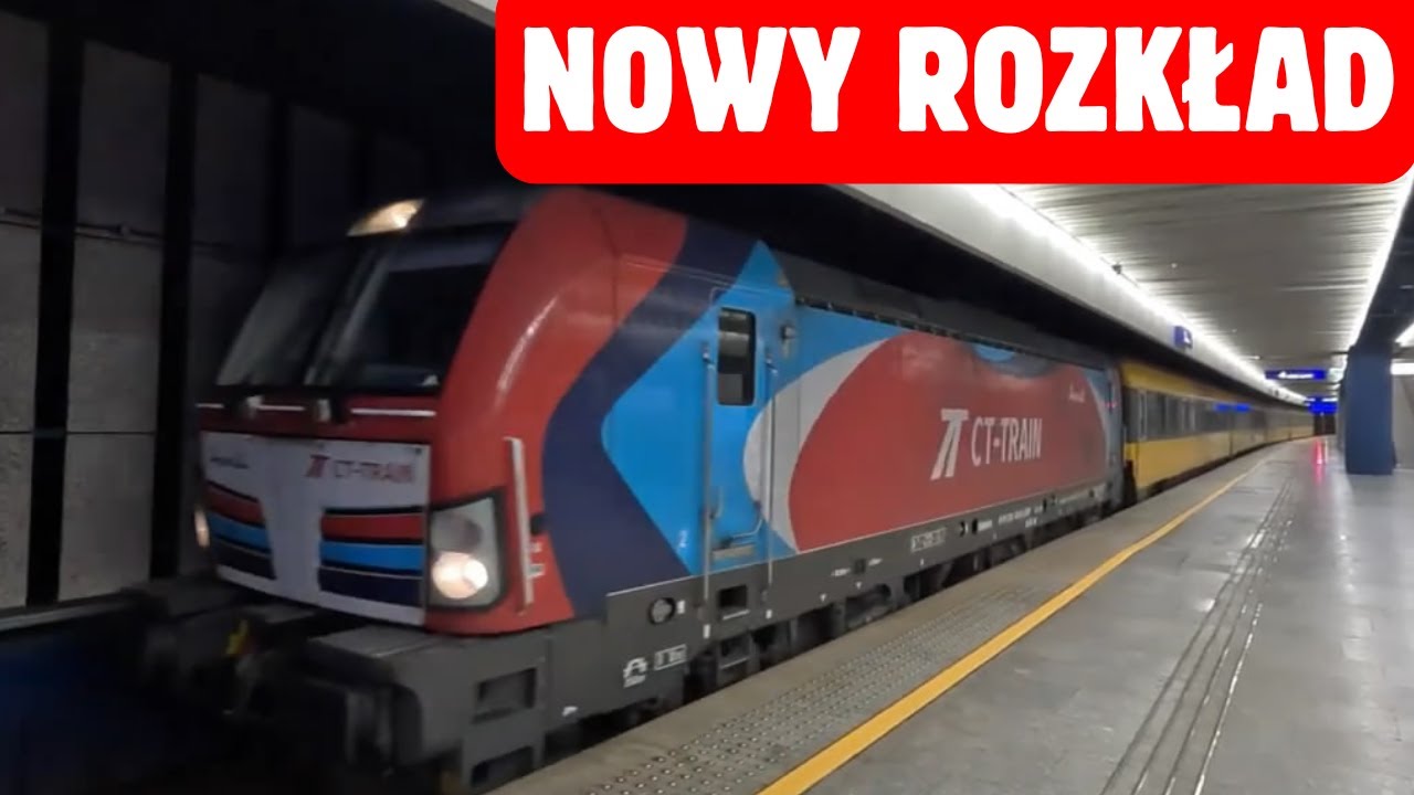 Nowy rozkład jazdy pociągów! Wielkie zmiany!!!