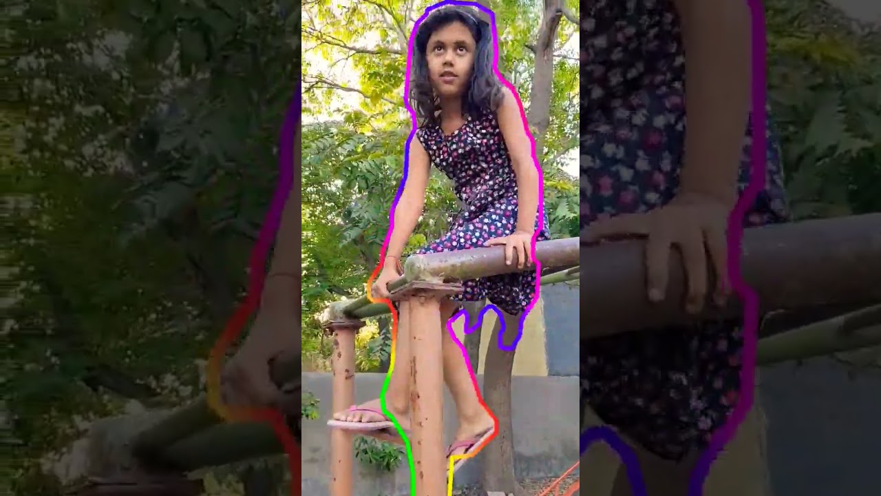 Monkey Bar Challenge #bachpan #bachpankekhel #kidsreel #challenges #fitness #kids #funny #motivation