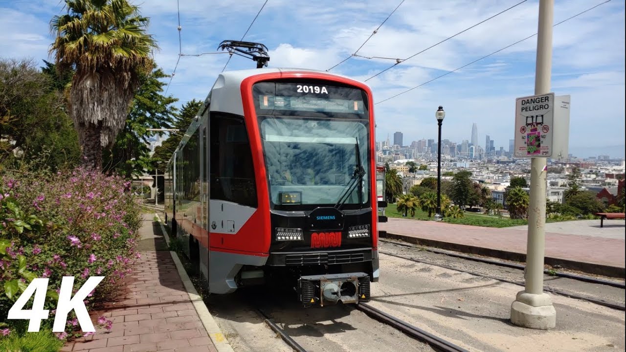 ⁴ᴷ⁶⁰ MUNI Metro: New LRV4 Trains in San Francisco
