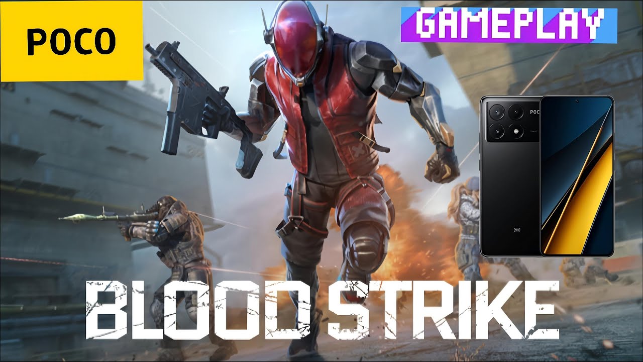 Probando Blood Strike en POCO X6 Pro: ¿Corre bien o RIP? Gameplay Test