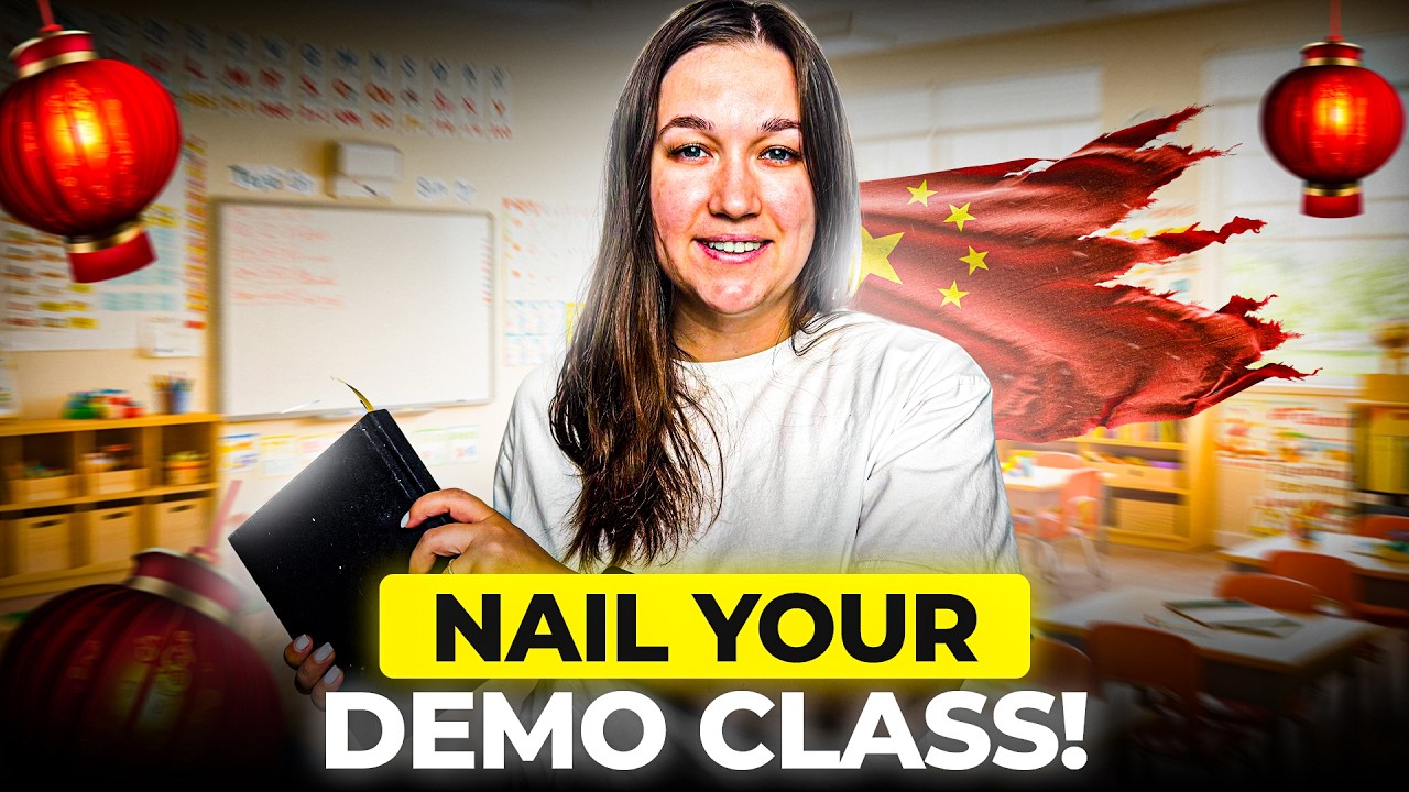 The PERFECT Demo Class Formula to Get Hired in China